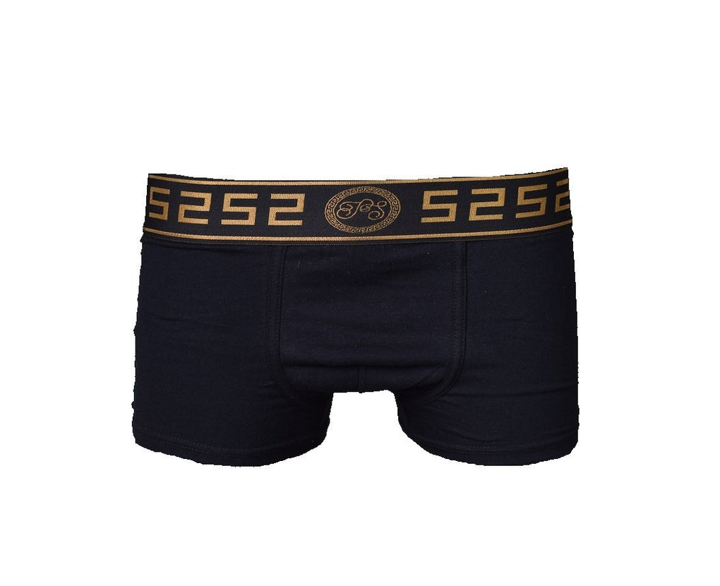 Men's Boxer Trunk - Black-PRESTIGE STUDIO-MEGASTORES