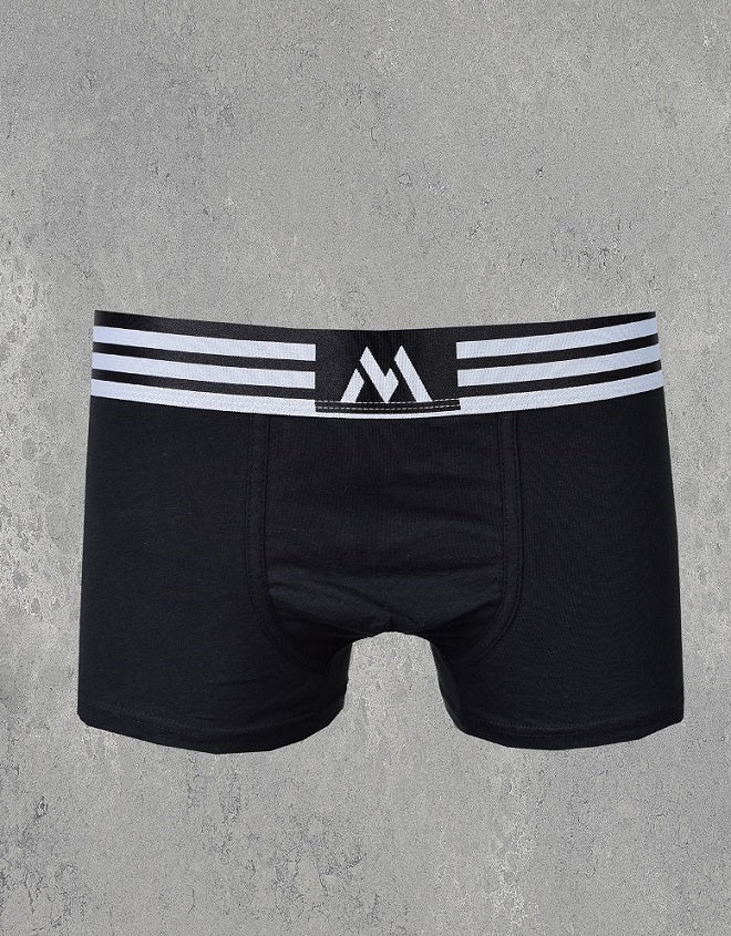 Men's Boxer Trunk - Black - MEGASTORES