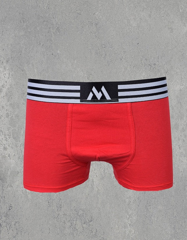 Men's Boxer Trunk - Red - MEGASTORES