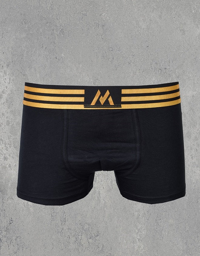 Men's Boxer Trunk - Black - MEGASTORES