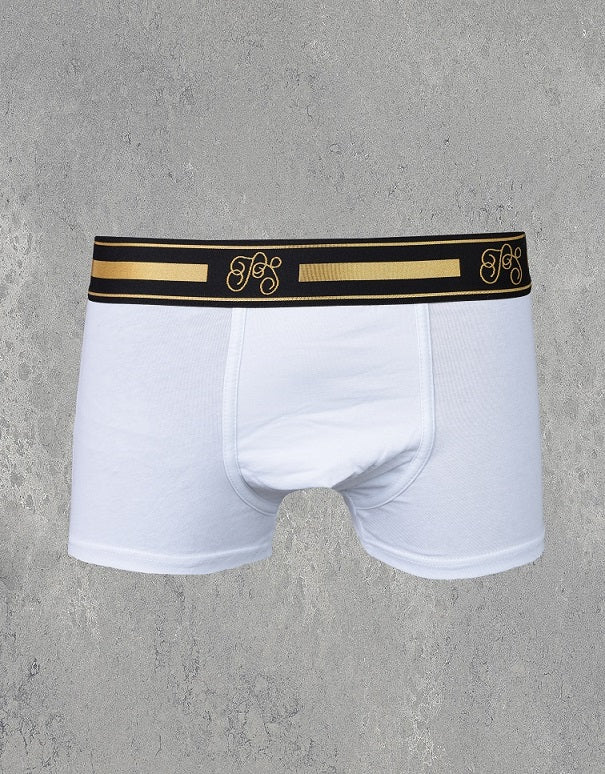 Men's Boxer Trunk - White - MEGASTORES