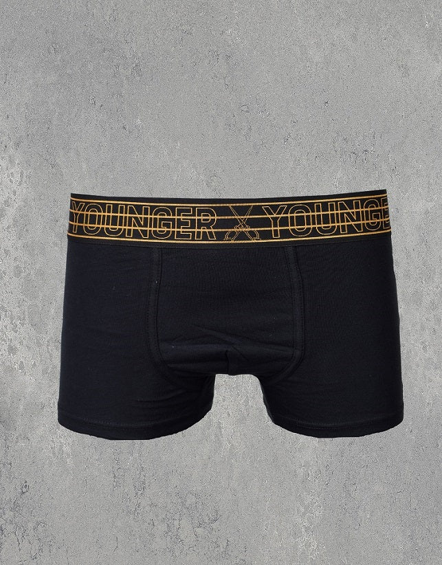 Men's Boxer Trunk - Black - MEGASTORES