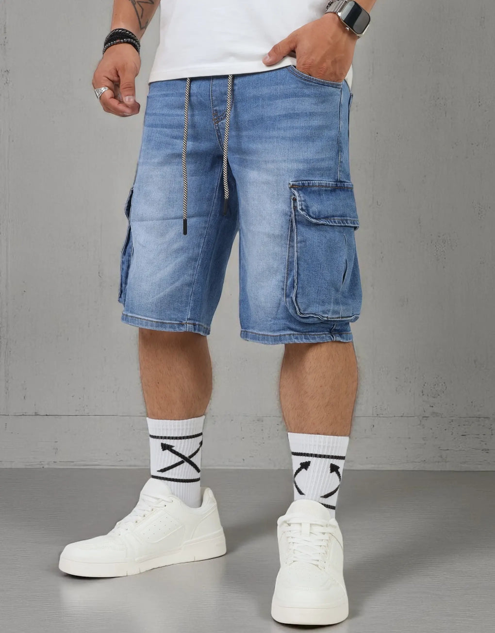 Cargo Denim Short