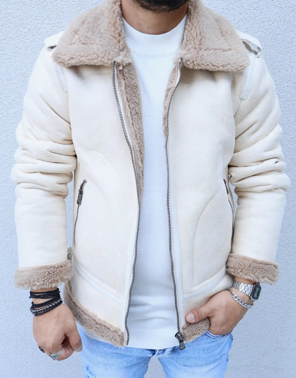 Mens Sheepskin Jacket