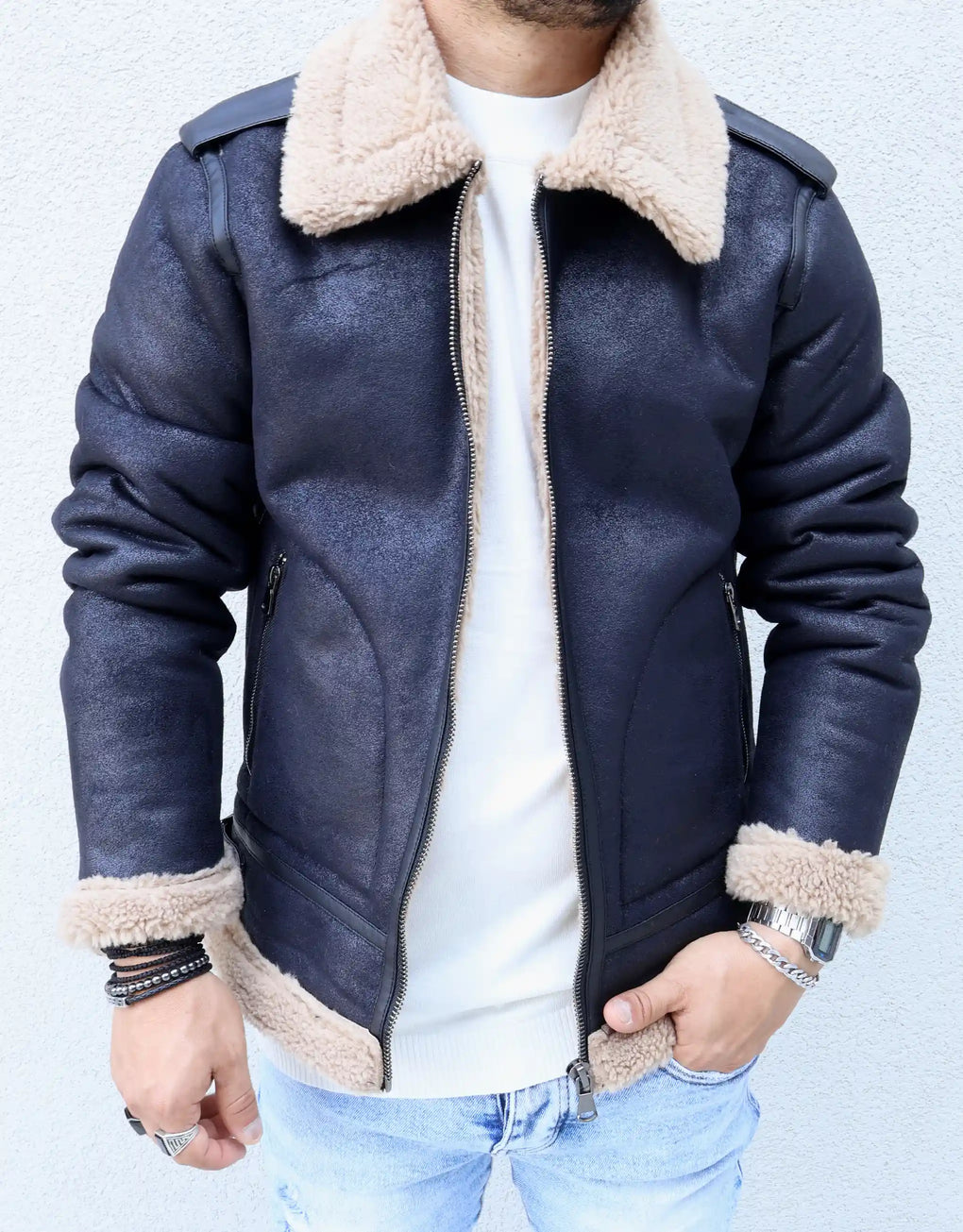 Mens Sheepskin Jacket