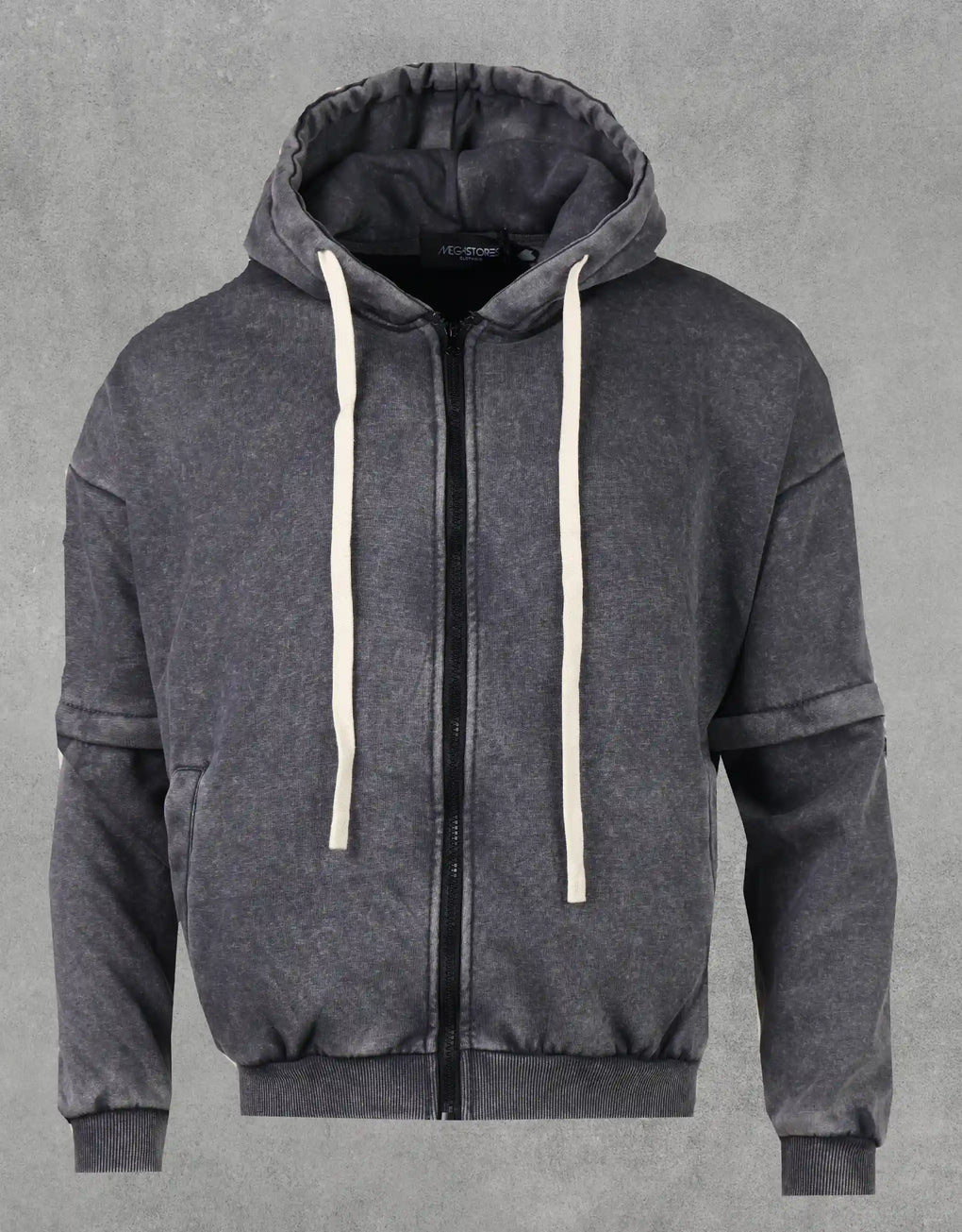 Zip Hoodie Washed