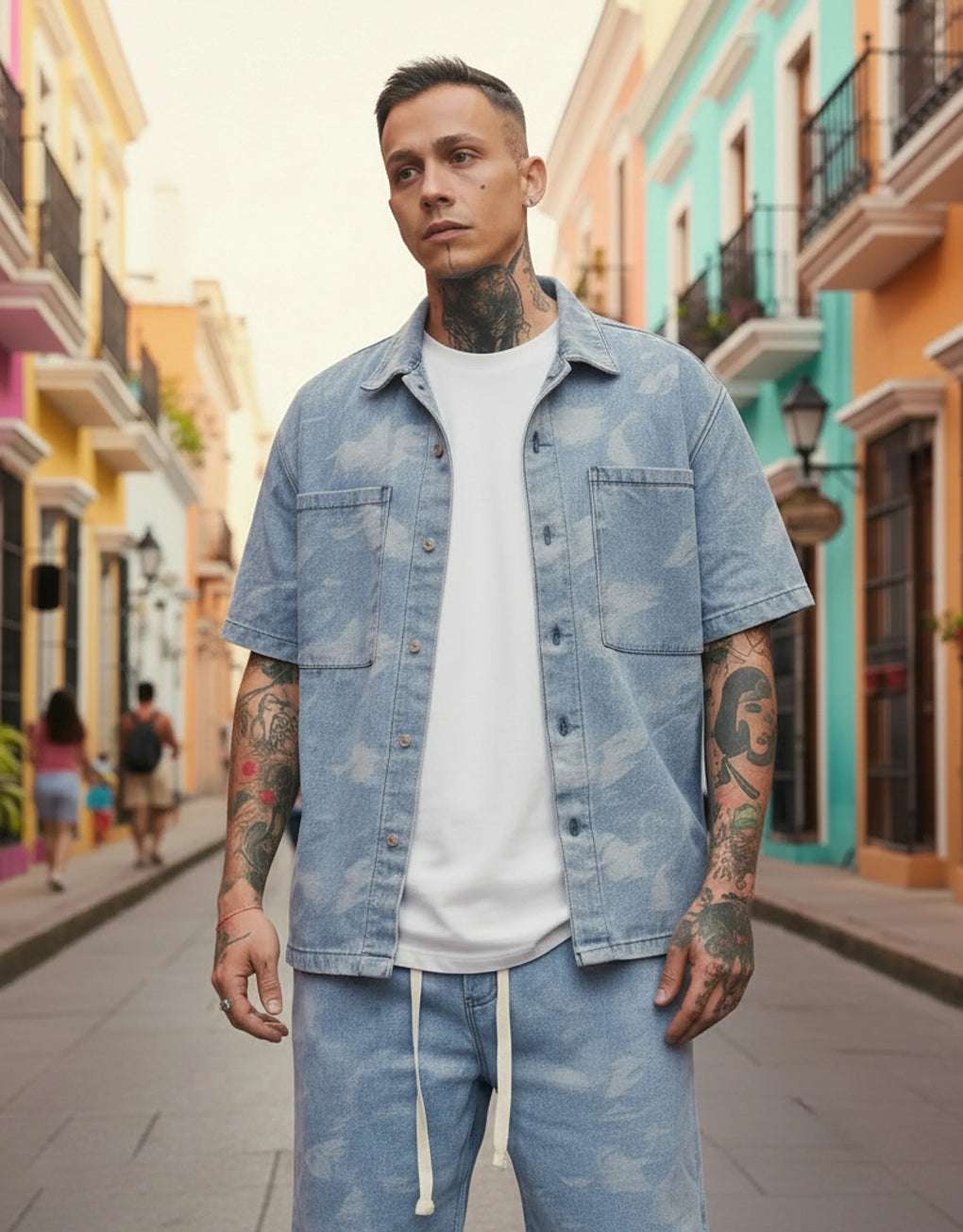 Denim Shirt - MEGASTORES