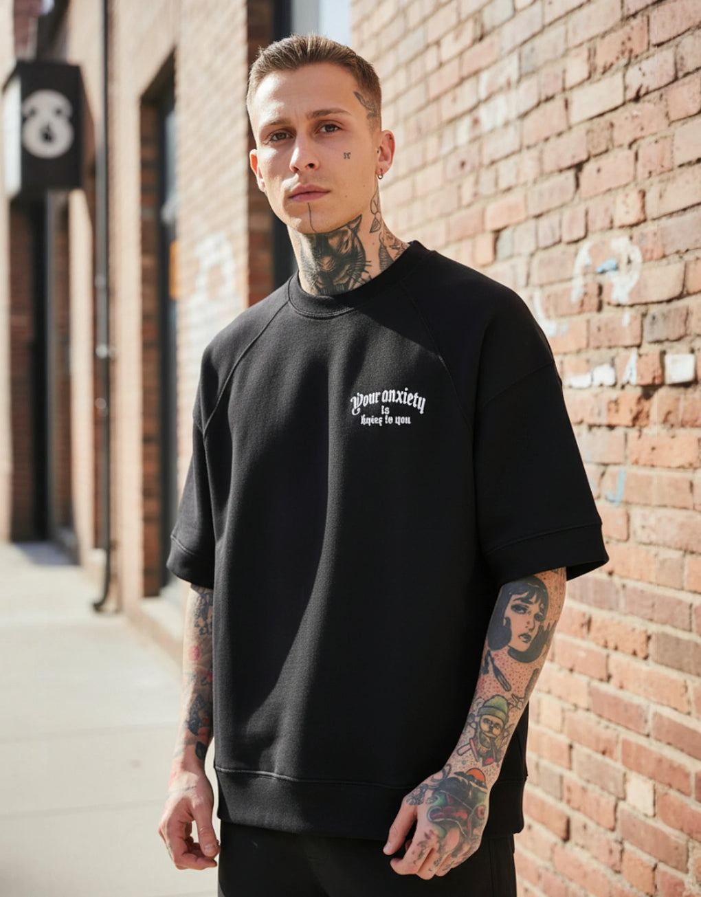 Κοντομάνικη μπλούζα - MEGASTORES