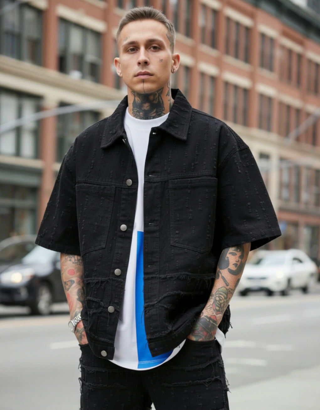 Denim Shirt - MEGASTORES