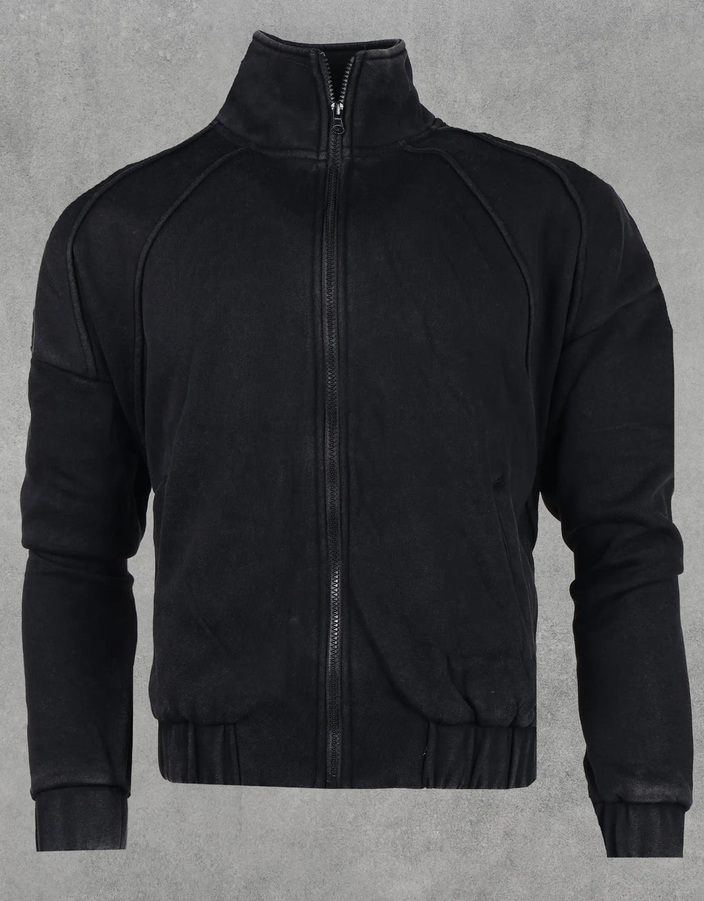 Zip Up Sweatshirt Washed