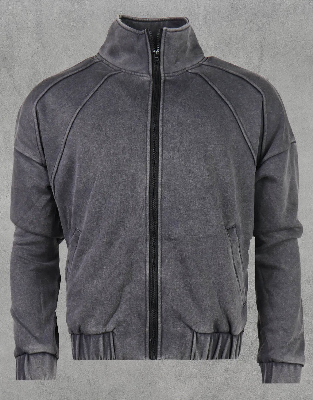 Zip Up Sweatshirt Washed