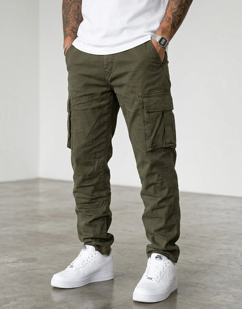 Relaxed Fit Cargo Pants