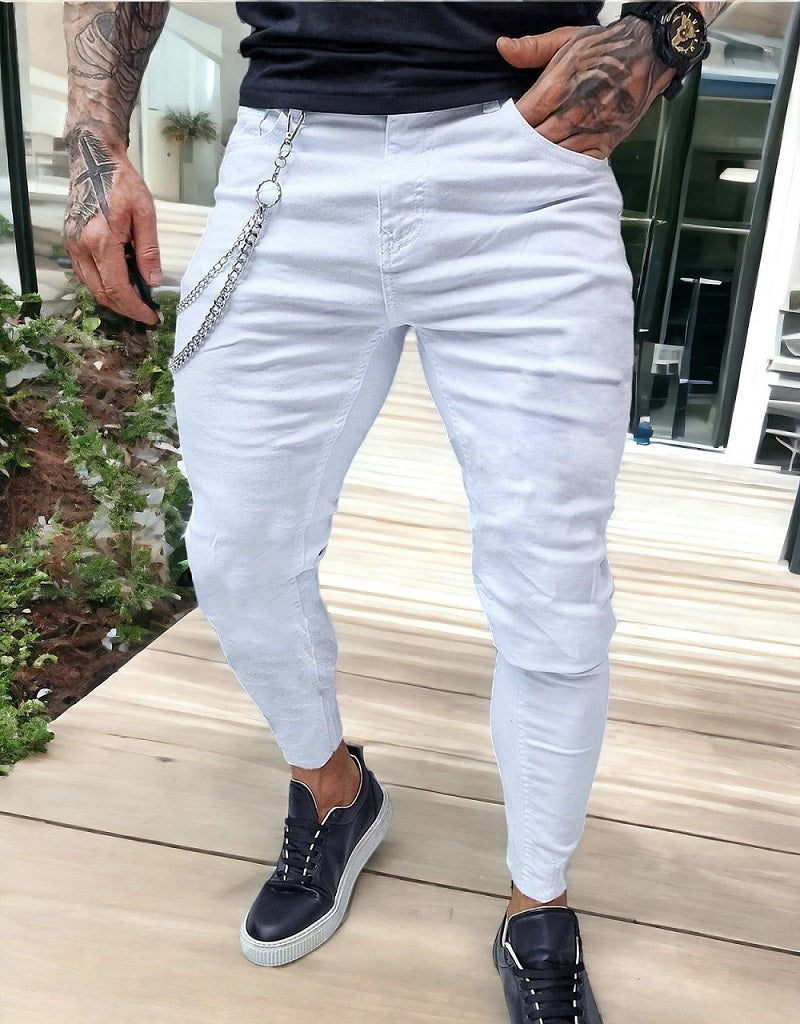 Jeans White Basic