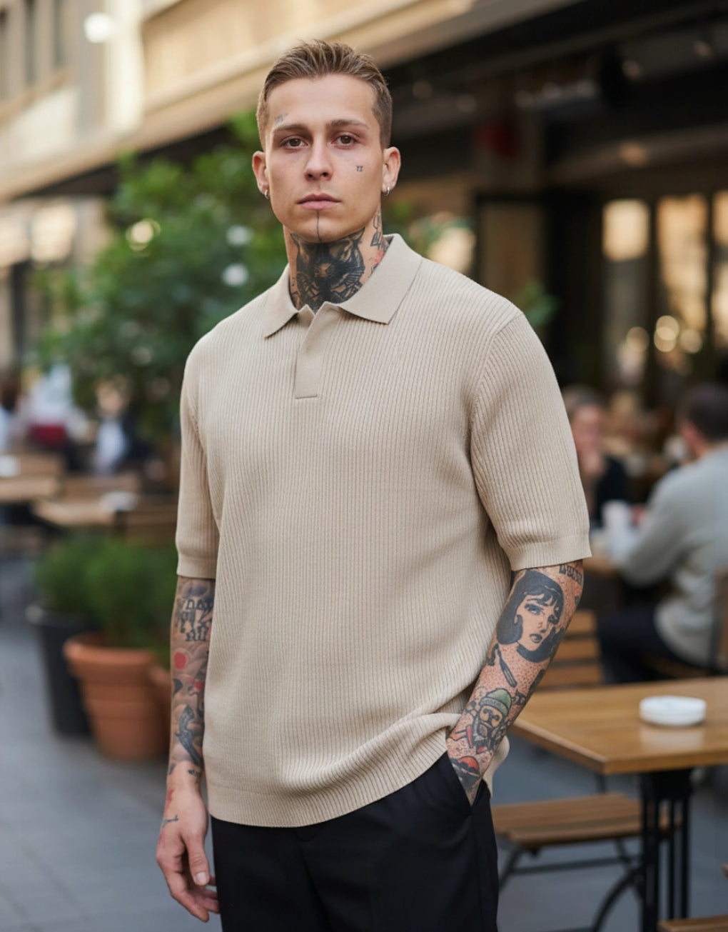 Knitted Tshirt - MEGASTORES
