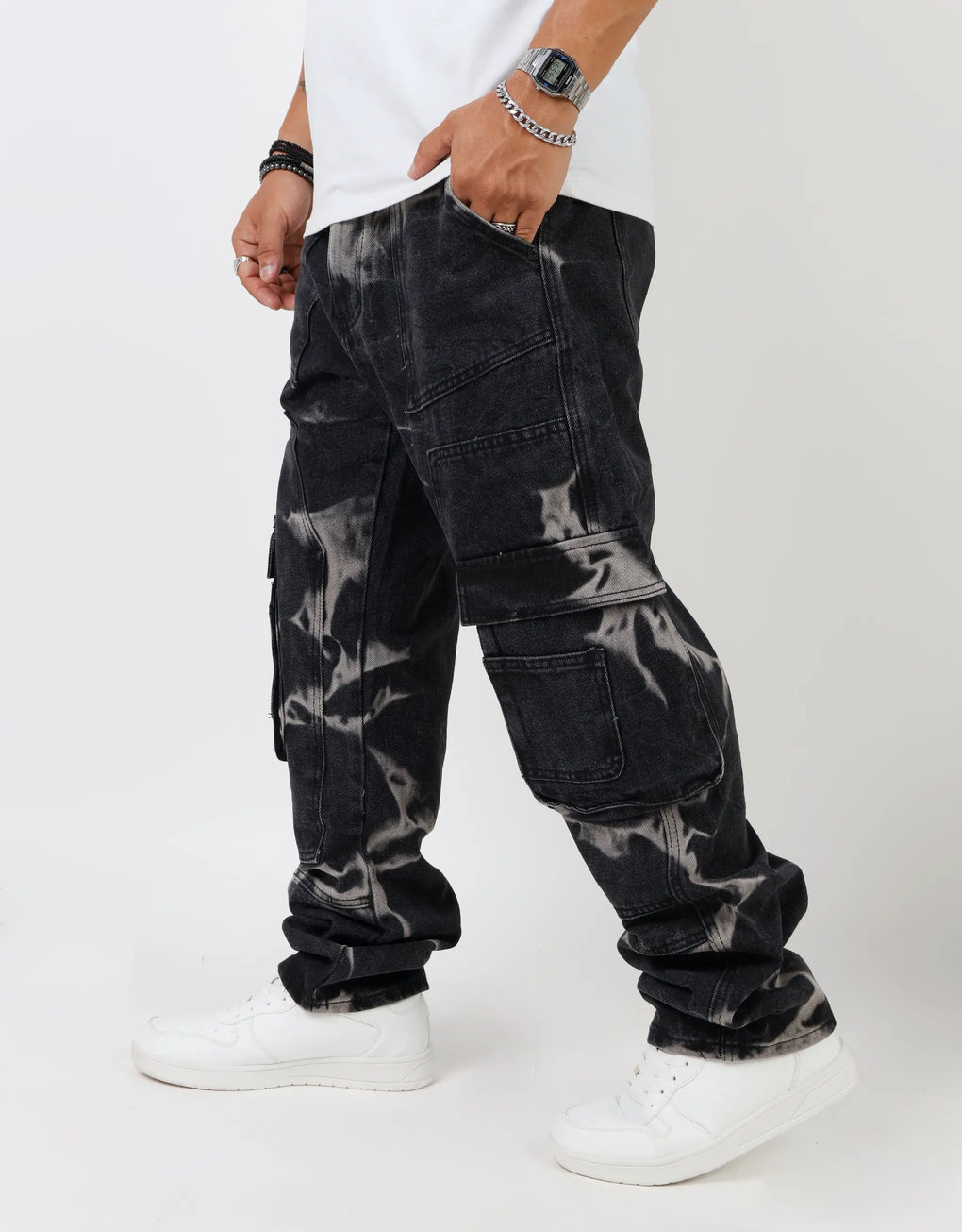 Baggy Jeans Tie dye