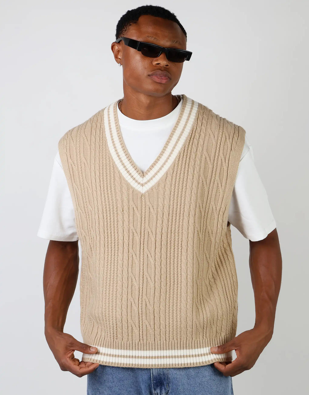 Knitted Sweater Vest