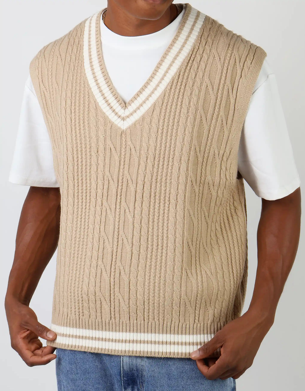 Knitted Sweater Vest