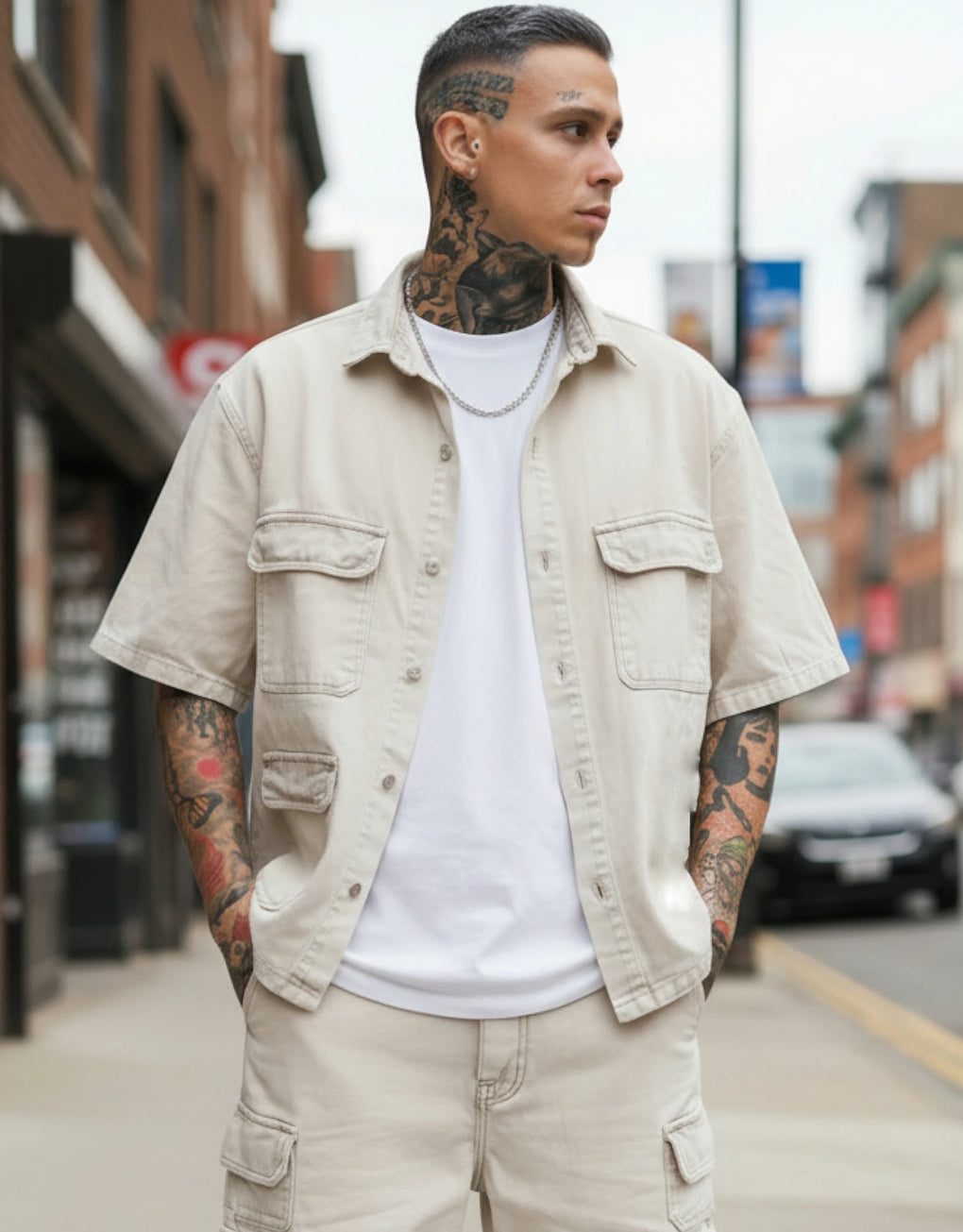 Denim Shirt - MEGASTORES