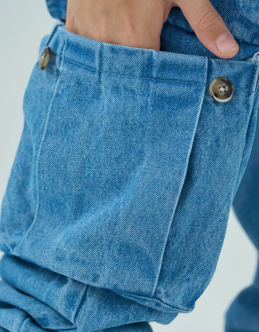 Denim Cargo Kids