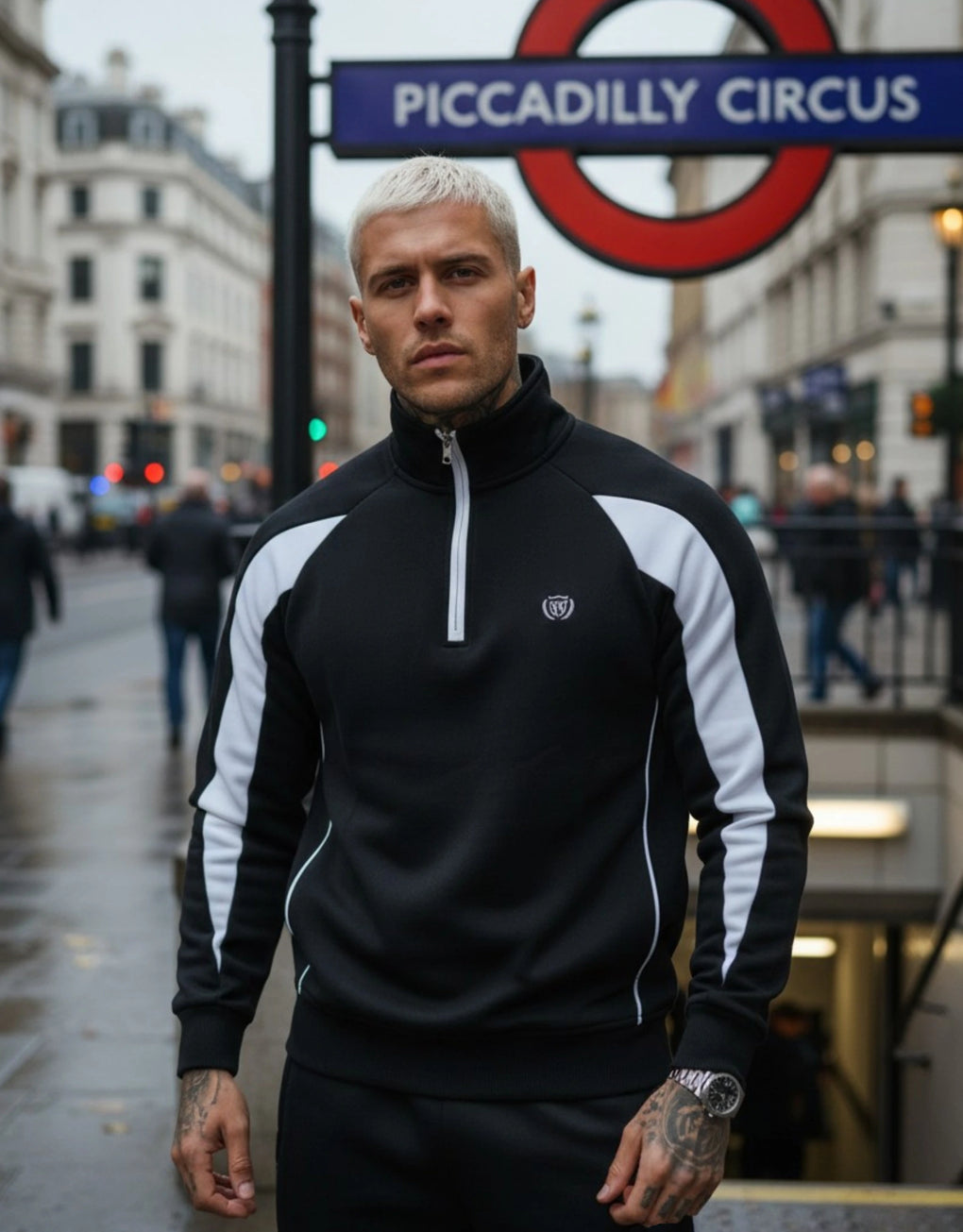 Hoodie Zip Neck