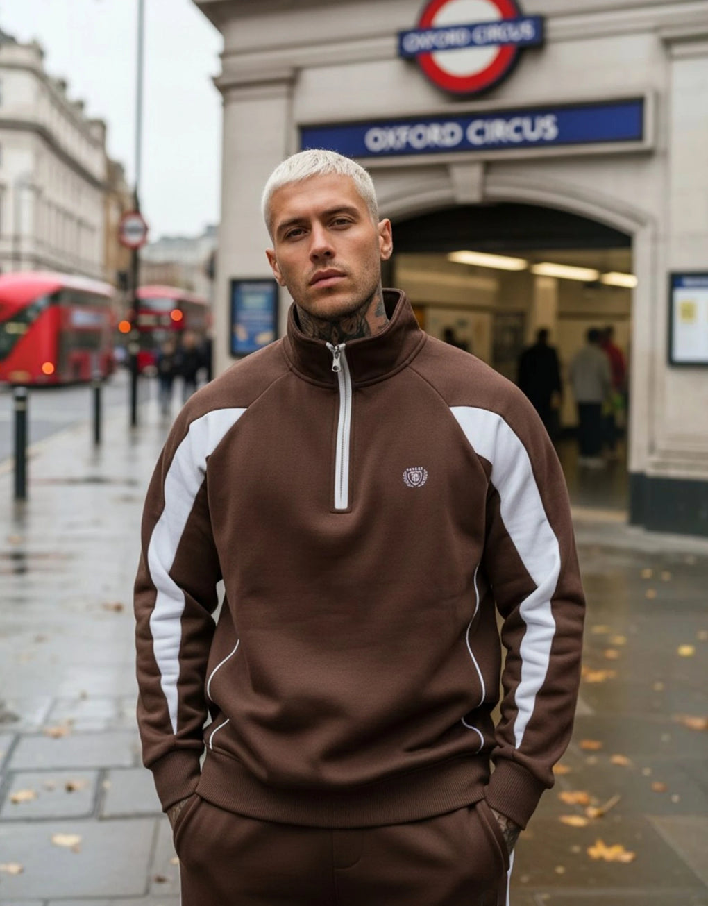 Hoodie Zip Neck