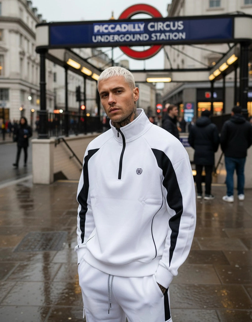 Hoodie Zip Neck