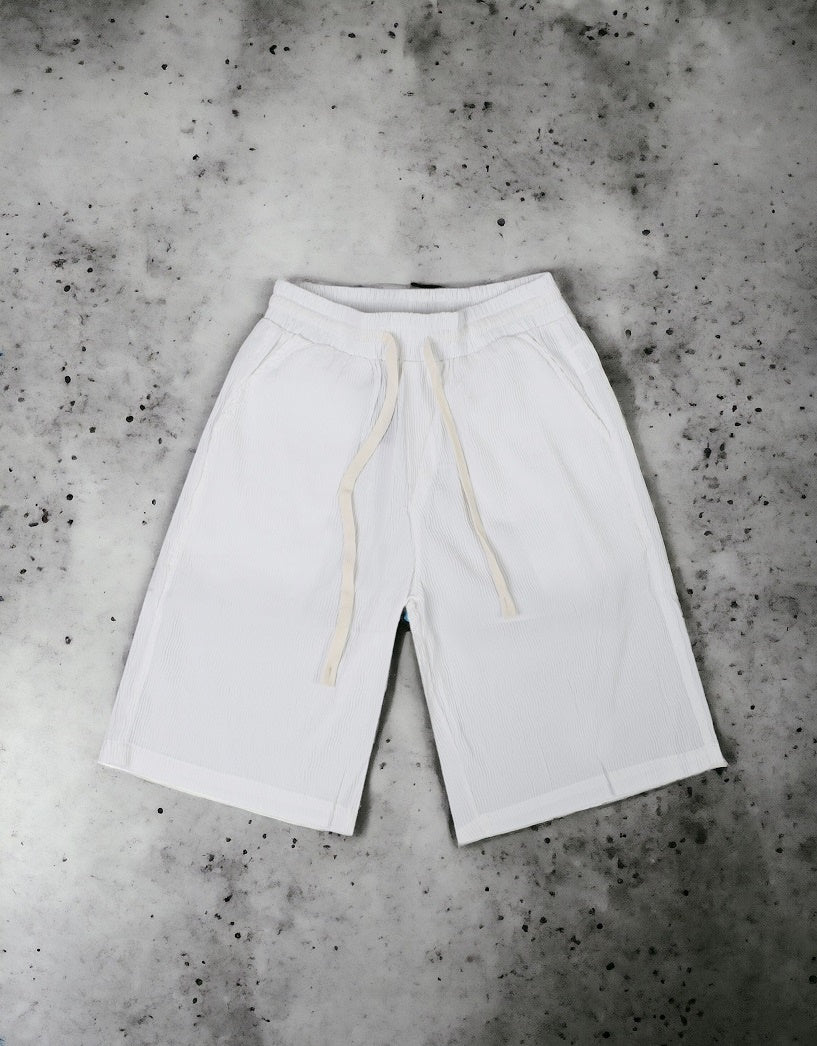 Texture Short Pants - MEGASTORES