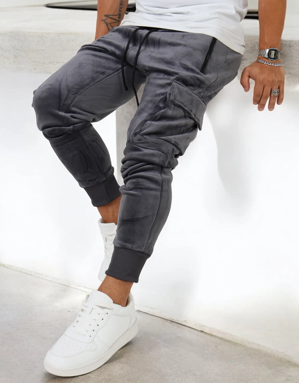 Cargo Jogger Velvet