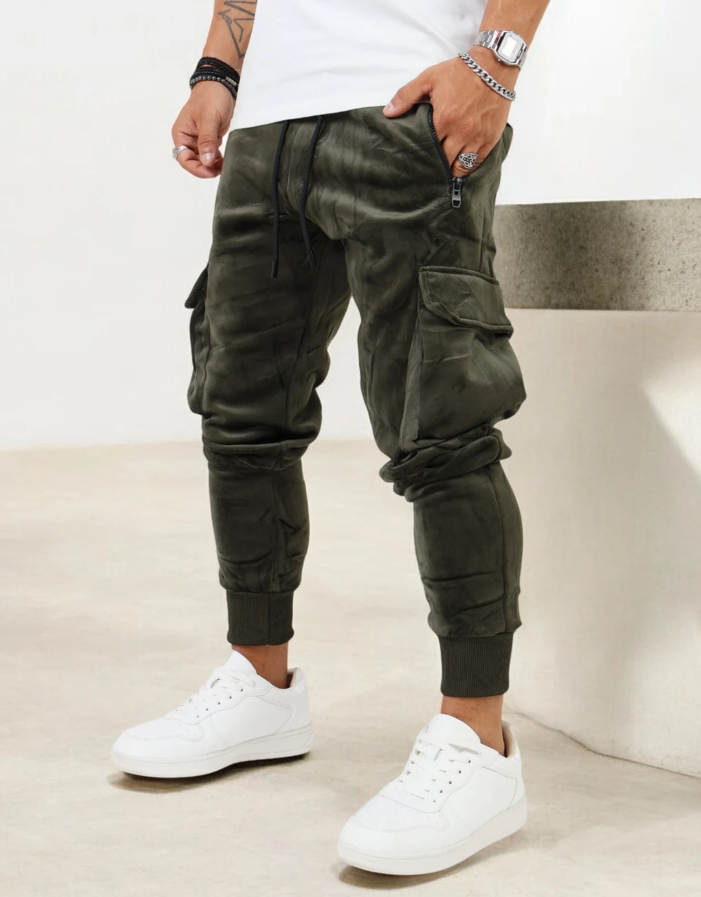 Cargo Jogger Velvet