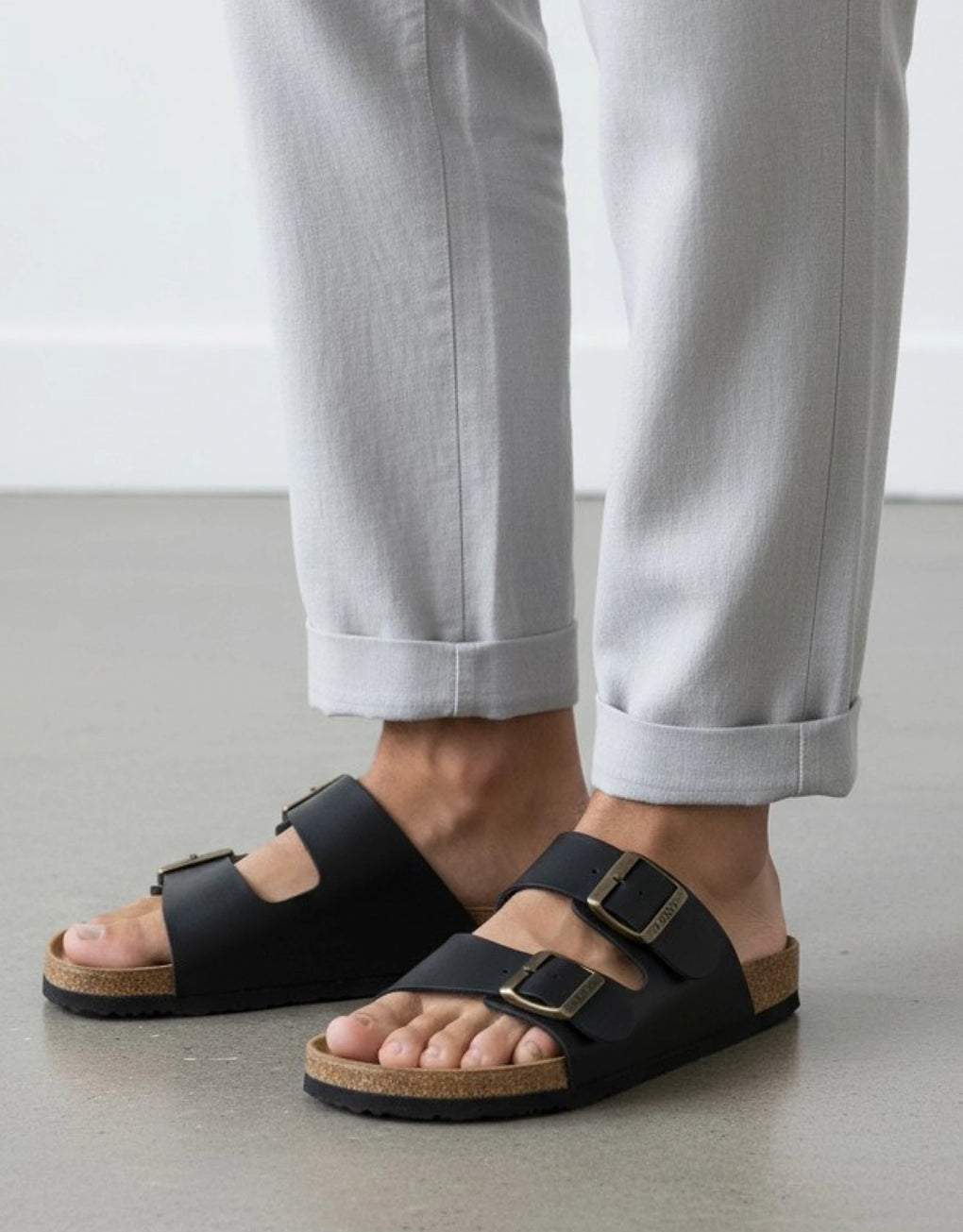 Suede Sandals - MEGASTORES