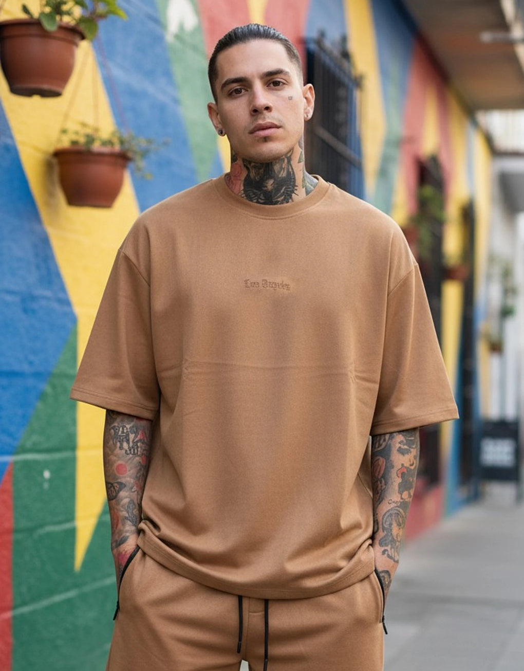 Suede Tee - MEGASTORES