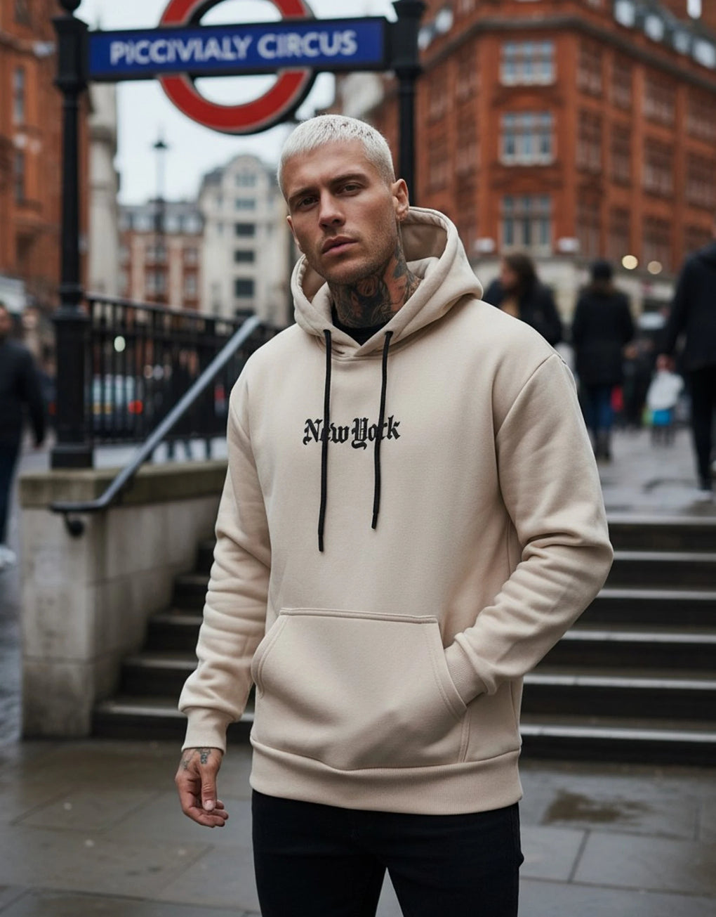 Hoodie Suede