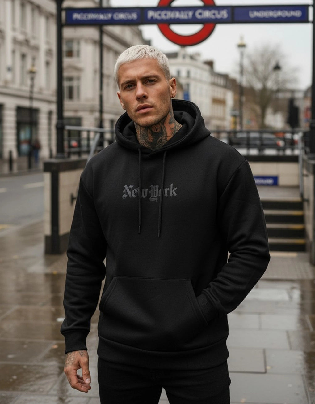 Hoodie Suede