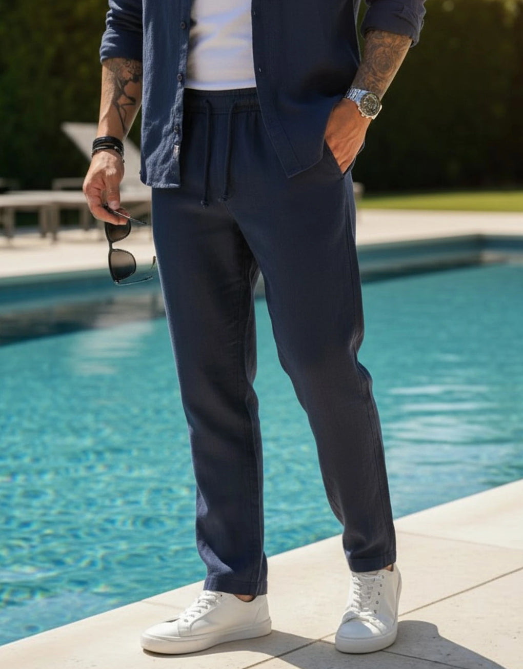 Linen Pants - MEGASTORES