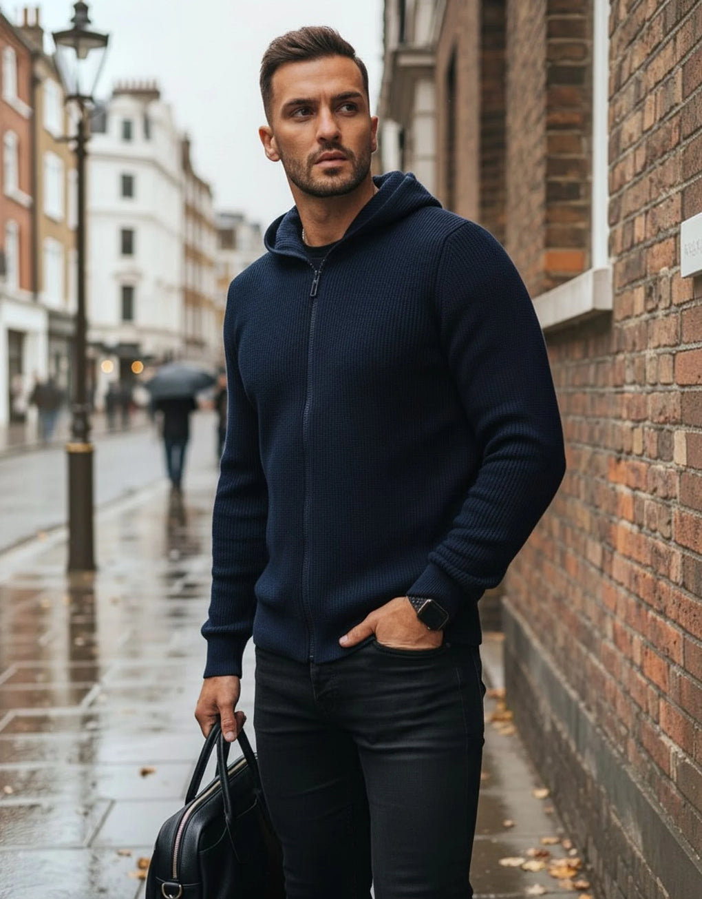 Zip Cardigan