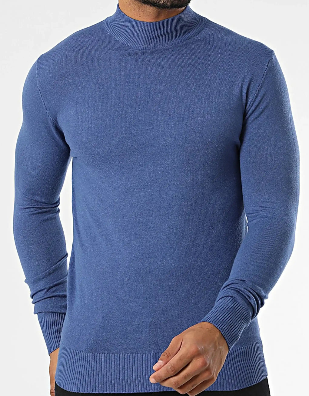 Knitwear Mock Turtle Neck