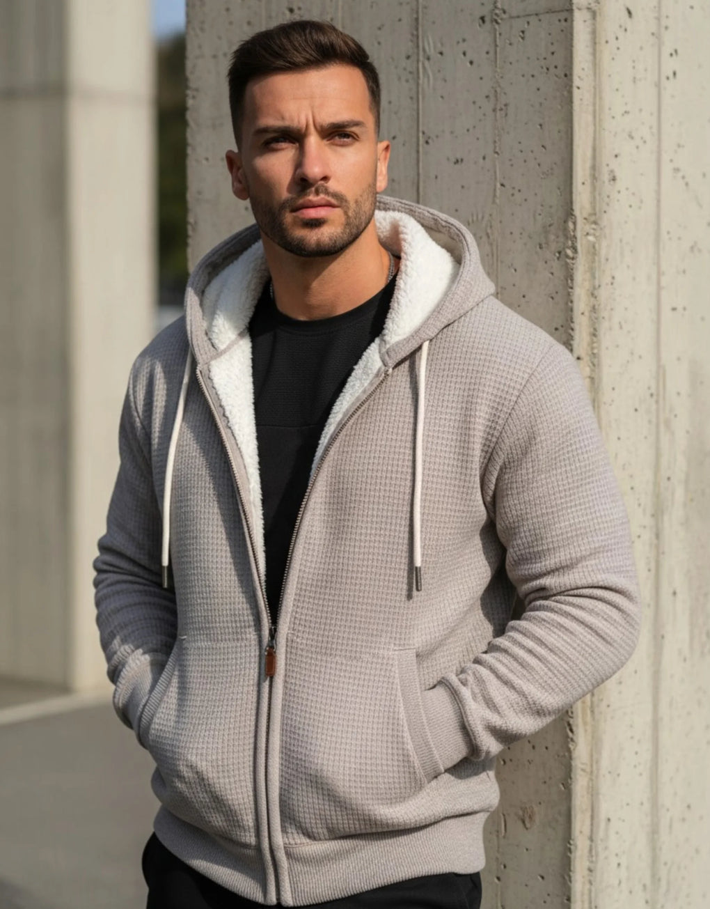 Zip Cardigan - MEGASTORES