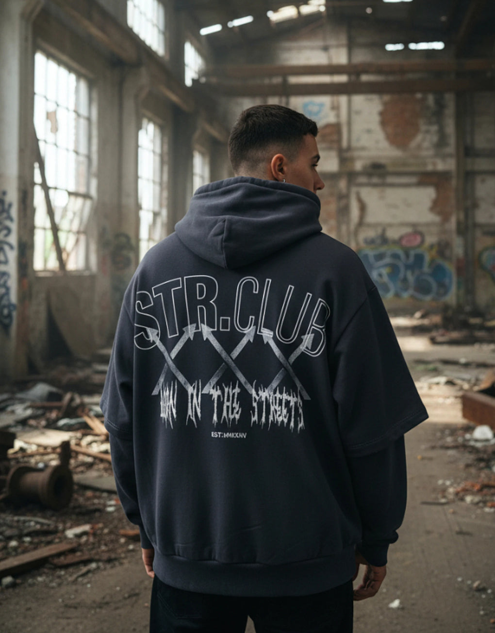 Hoodie Double Sleeve