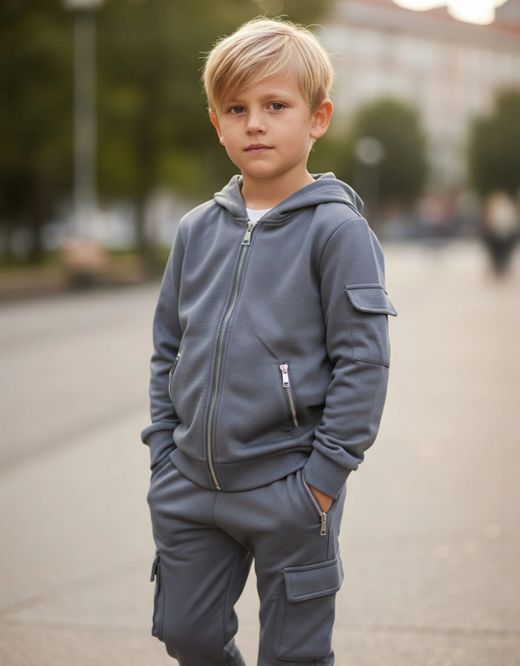 Kids Zip Hoodie
