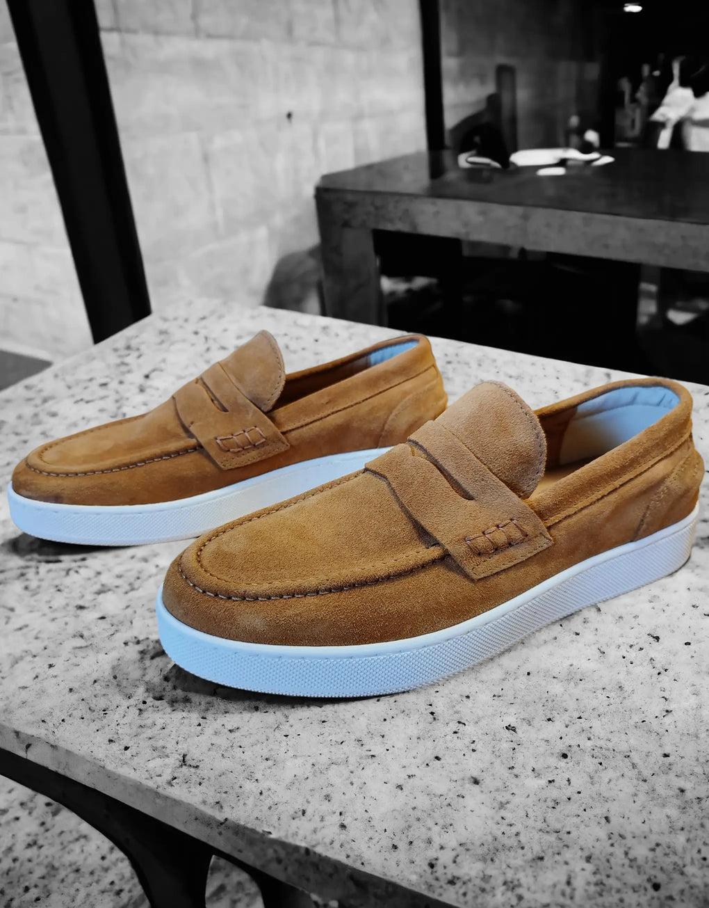 Suede Loafer Shoes