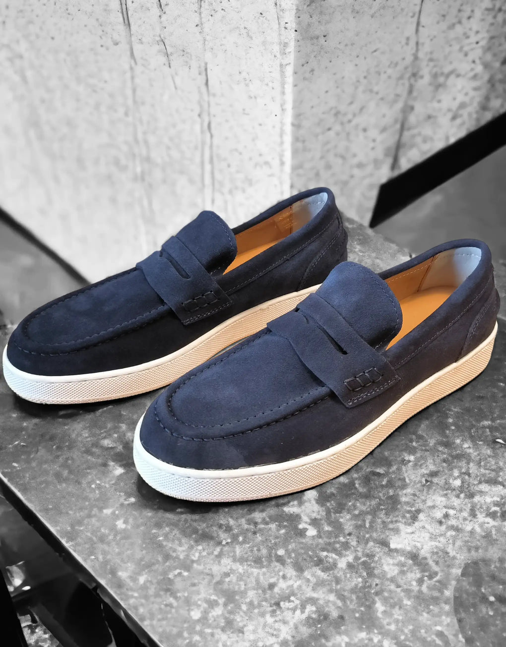 Suede Loafer Shoes