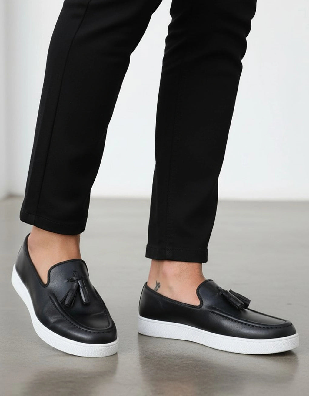 Tassel Loafers Leather