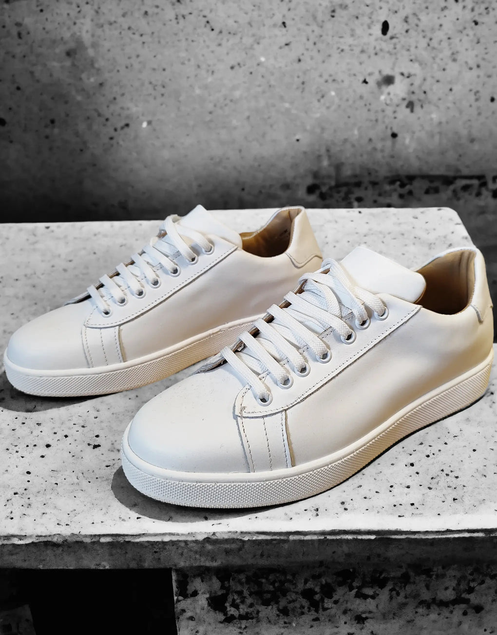 Leather Sneaker Shoes MEGASTORES - Main Image