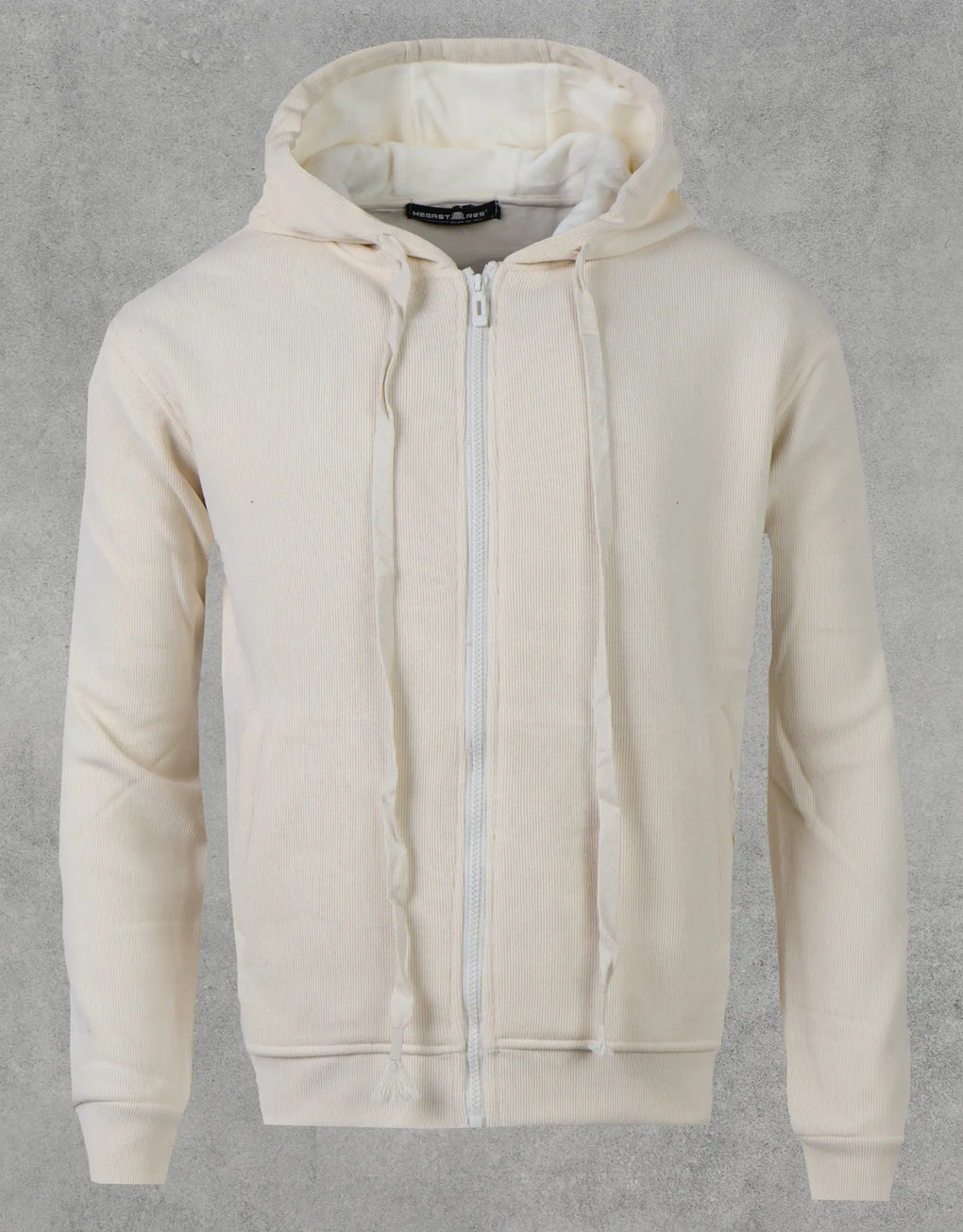 Texture Zip Hoodie