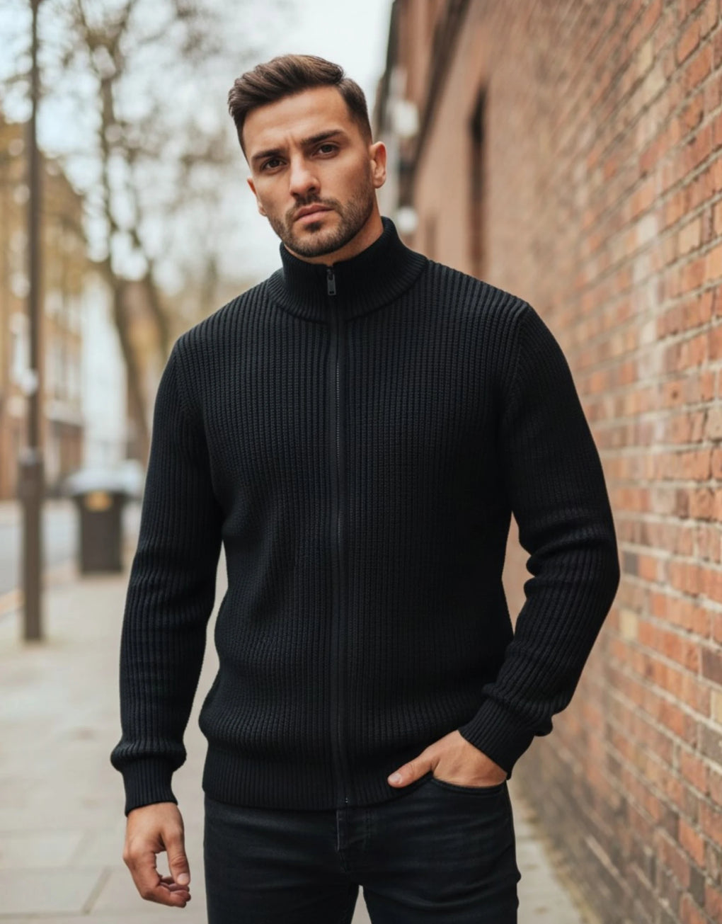 Zip Cardigan