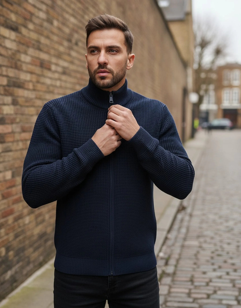 Zip Cardigan