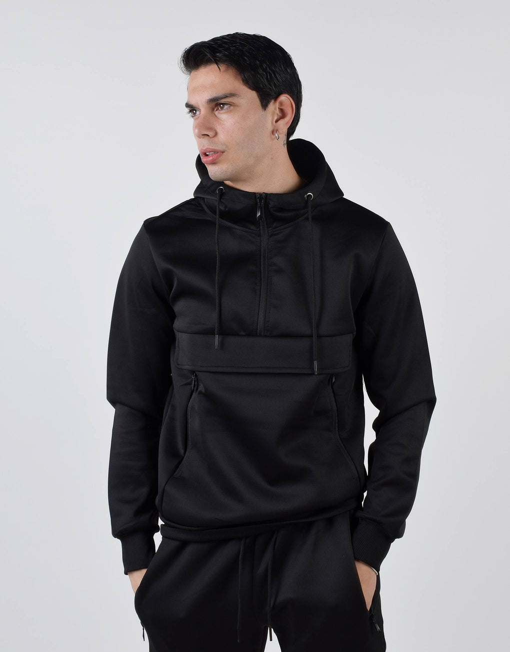 Hoodie Neck Zip