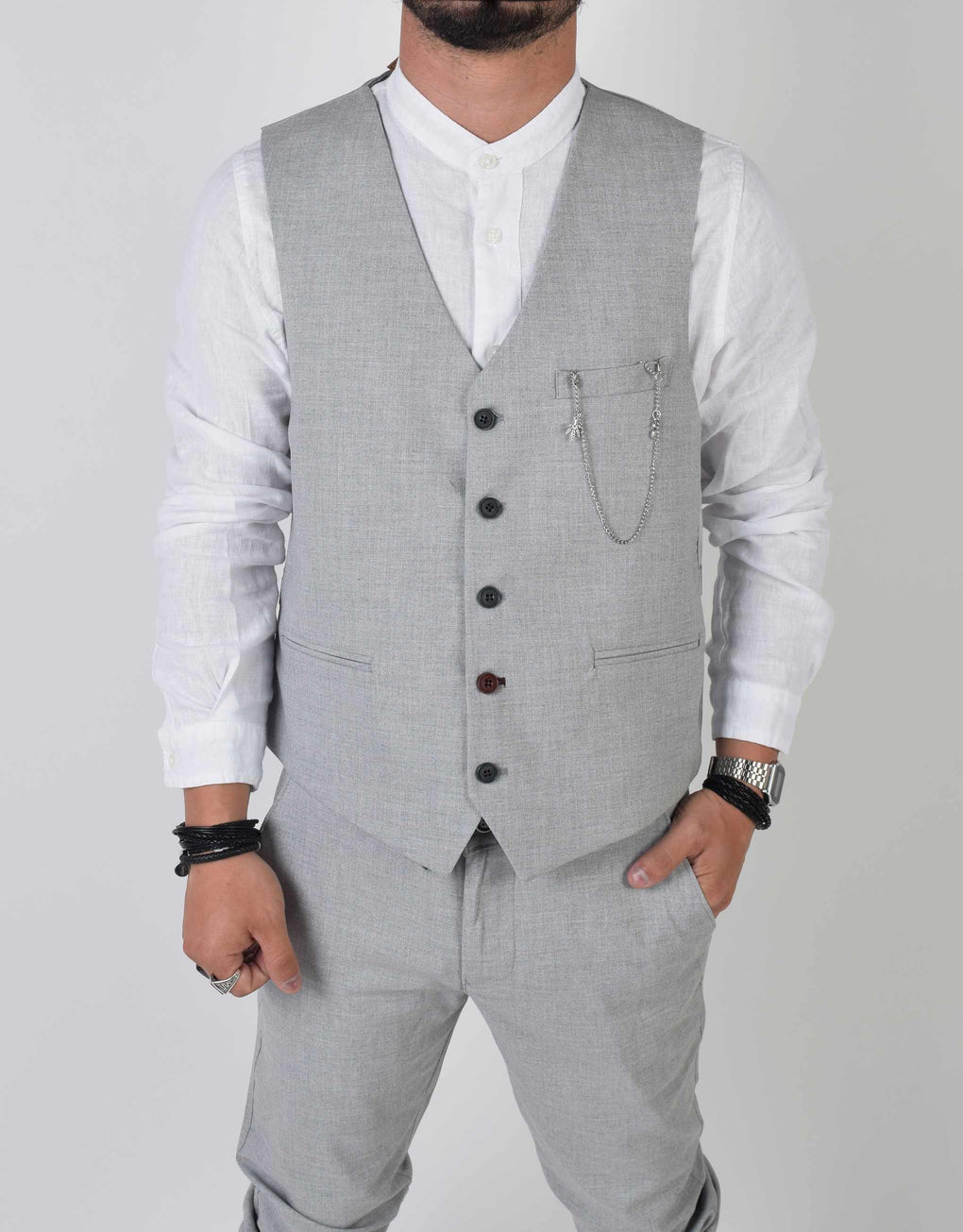 YS Vest Grey - MEGASTORES